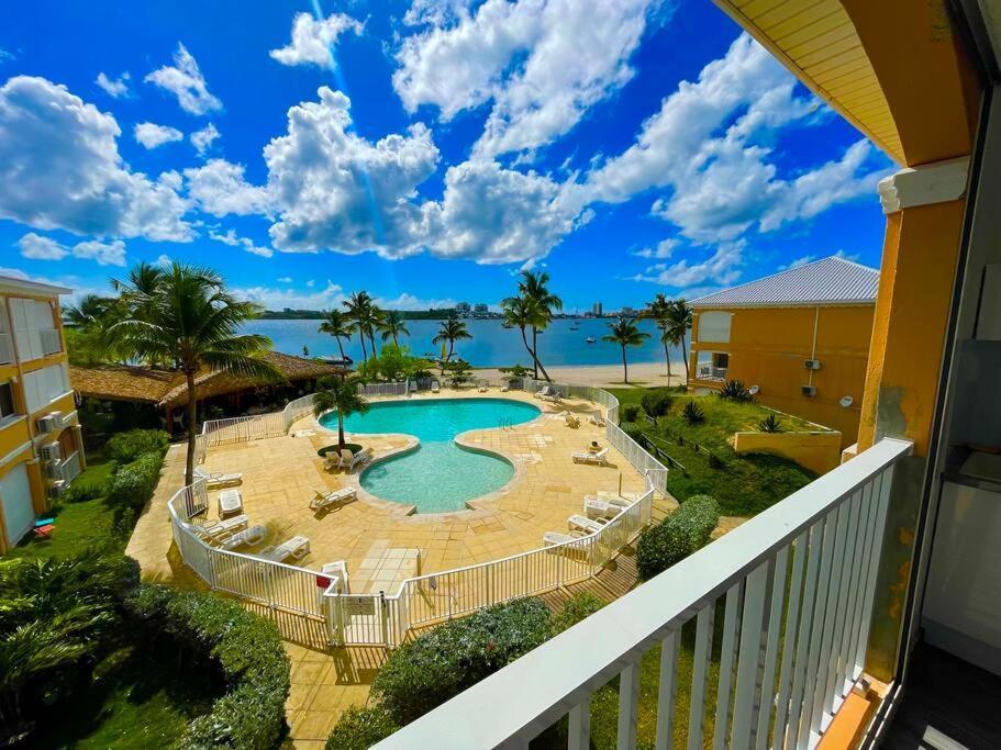 Superbe Studio Lumineux, Vue Sur Piscine Et Mer Baie Nettle ภายนอก รูปภาพ