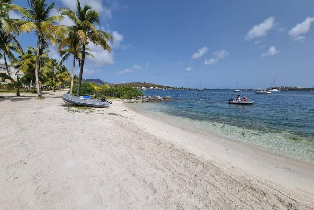 Superbe Studio Lumineux, Vue Sur Piscine Et Mer Baie Nettle ภายนอก รูปภาพ