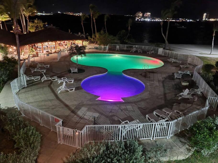 Superbe Studio Lumineux, Vue Sur Piscine Et Mer Baie Nettle ภายนอก รูปภาพ